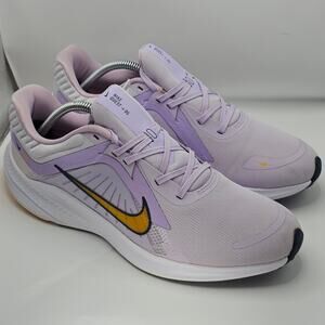 Nike Quest 5 Barely Grape Violet Mist Womens 12 Running Shoes Gym Sneakers